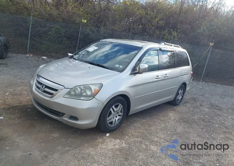 2007 Honda Odyssey Ex-L z USA, uszkodzony, nr VIN 5FNRL38717B414403